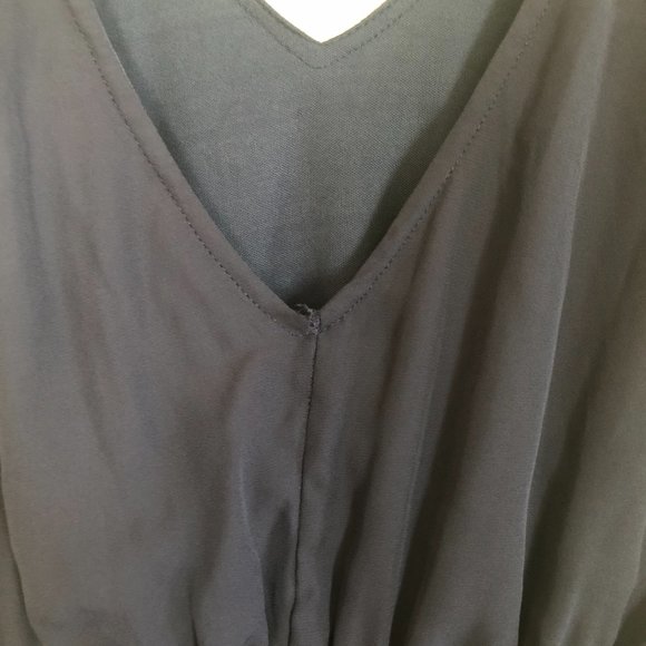 Show Me Your MuMu Blue Formal V-Neck NWT Sleeveless Dress MEDIUM - Picture 6 of 6